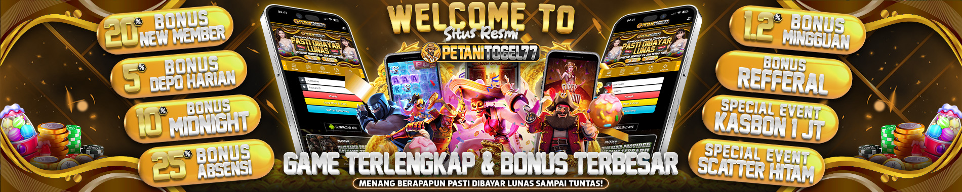 Slot Gacor PETANITOGEL77 🐘 Situs PETANITOGEL77 Gacor gampang menang 2025